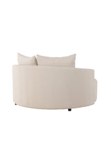 Kelso 3 - Sitzer Sofa - beige/Polyester - Leinen - 3 - Sitzer Sofas - ALVAHOME