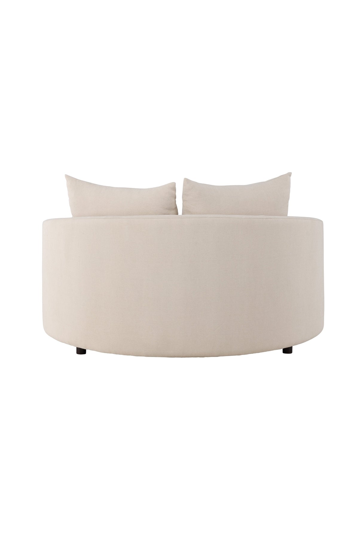 Kelso 3 - Sitzer Sofa - beige/Polyester - Leinen - 3 - Sitzer Sofas - ALVAHOME