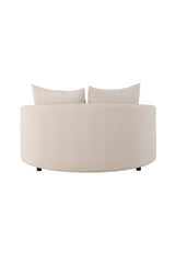 Kelso 3 - Sitzer Sofa - beige/Polyester - Leinen - 3 - Sitzer Sofas - ALVAHOME