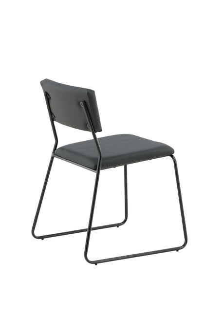 Kenth Esszimmerstuhl - schwarz/PU - Essstühle - ALVAHOME