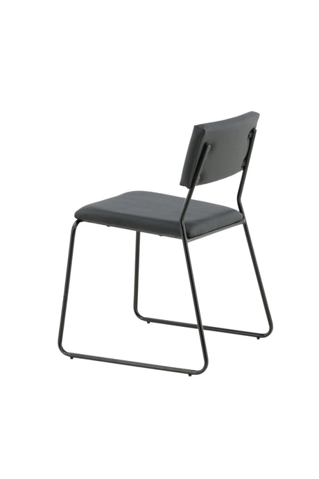 Kenth Esszimmerstuhl - schwarz/PU - Essstühle - ALVAHOME