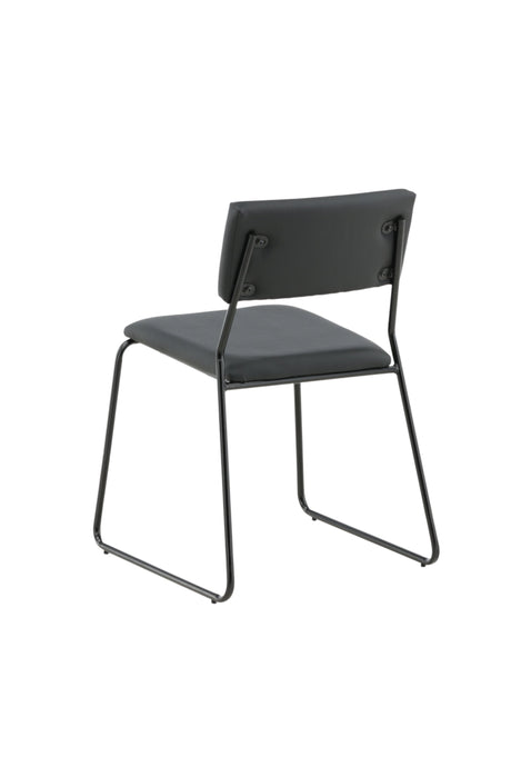 Kenth Esszimmerstuhl - schwarz/PU - Essstühle - ALVAHOME
