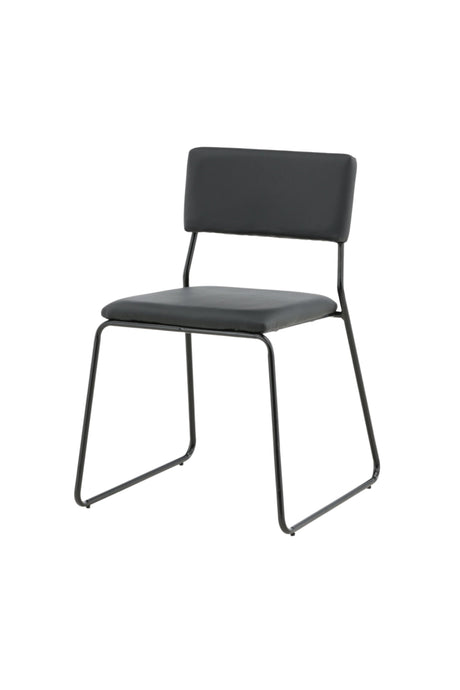 Kenth Esszimmerstuhl - schwarz/PU - Essstühle - ALVAHOME