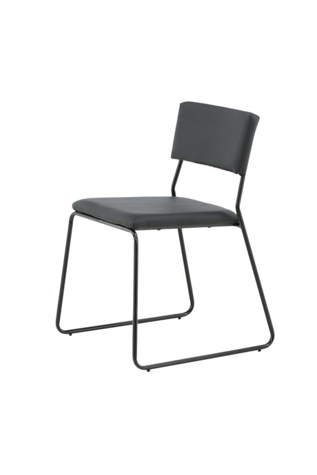 Kenth Esszimmerstuhl - schwarz/PU - Essstühle - ALVAHOME