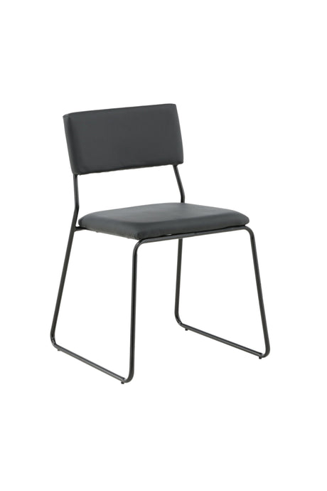 Kenth Esszimmerstuhl - schwarz/PU - Essstühle - ALVAHOME