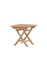 Kenya Outdoor - Beistelltisch - gold/Teak - Outdoor - Beistelltische - ALVAHOME