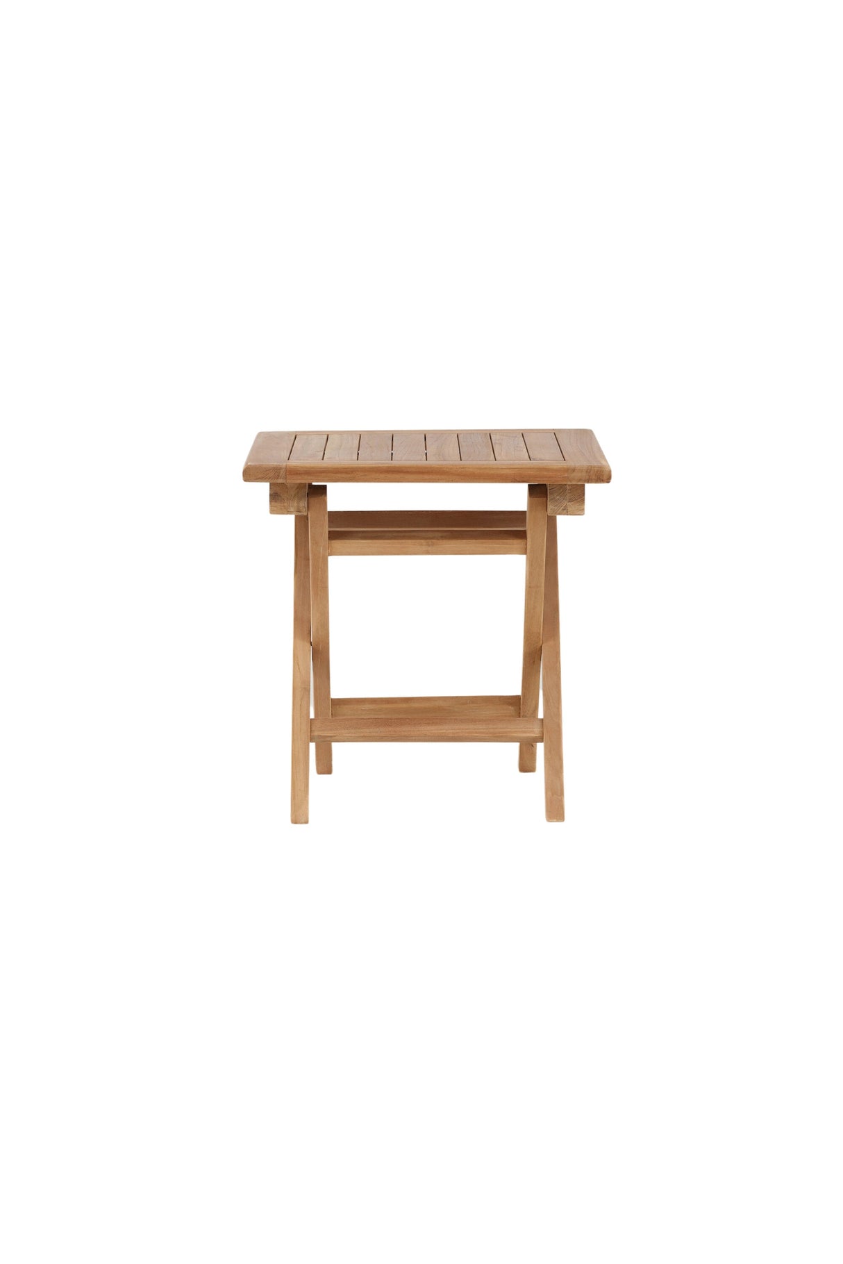 Kenya Outdoor - Beistelltisch - gold/Teak - Outdoor - Beistelltische - ALVAHOME