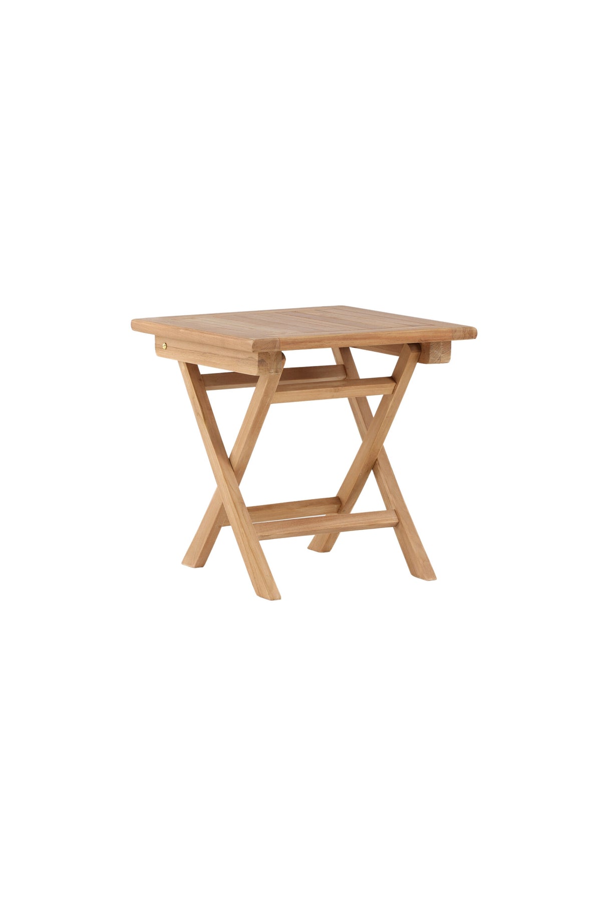 Kenya Outdoor - Beistelltisch - gold/Teak - Outdoor - Beistelltische - ALVAHOME