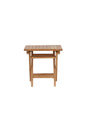 Kenya Outdoor - Beistelltisch - gold/Teak - Outdoor - Beistelltische - ALVAHOME