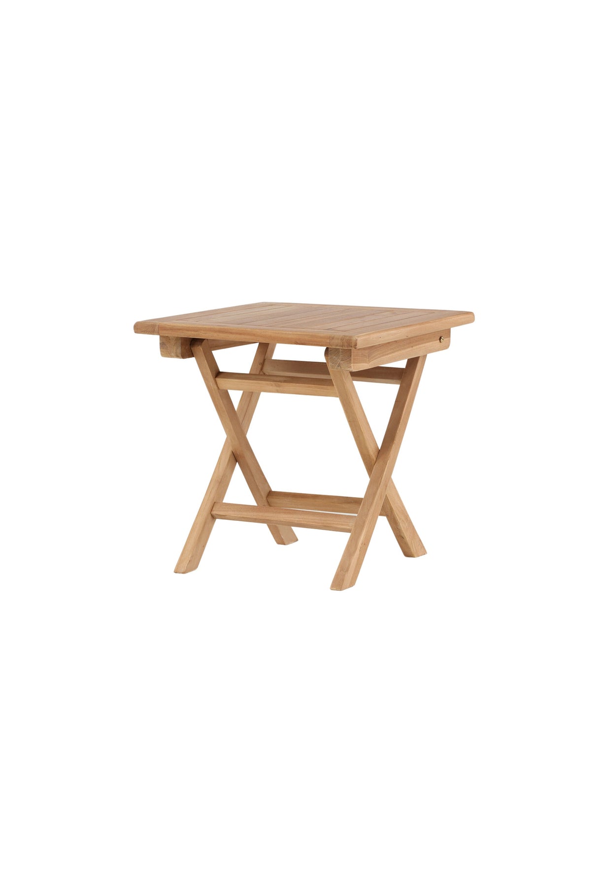 Kenya Outdoor - Beistelltisch - gold/Teak - Outdoor - Beistelltische - ALVAHOME