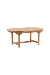 Kenya Outdoor - Esstisch oval - natur/Teak - Outdoor - Esstische (oval) - ALVAHOME