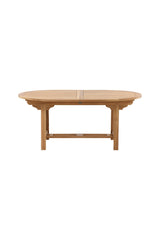 Kenya Outdoor - Esstisch oval - natur/Teak - Outdoor - Esstische (oval) - ALVAHOME