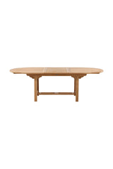 Kenya Outdoor - Esstisch oval - natur/Teak - Outdoor - Esstische (oval) - ALVAHOME