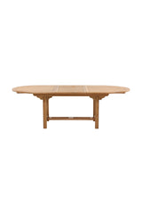 Kenya Outdoor - Esstisch oval - natur/Teak - Outdoor - Esstische (oval) - ALVAHOME