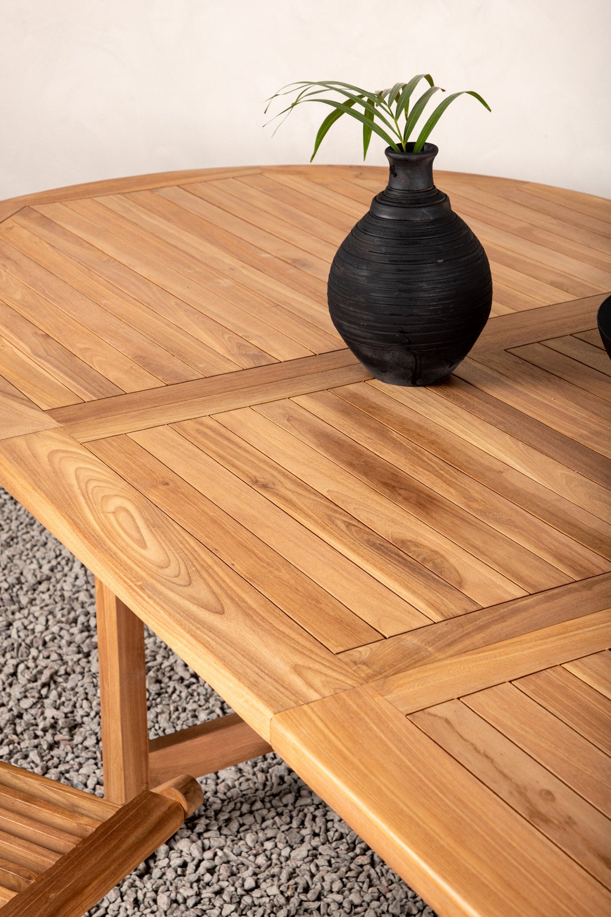 Kenya Outdoor - Esstisch oval - natur/Teak - Outdoor - Esstische (oval) - ALVAHOME