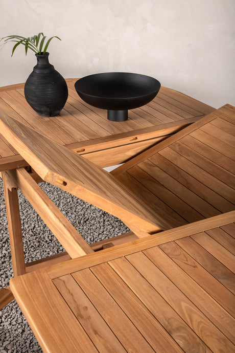Kenya Outdoor - Esstisch oval - natur/Teak - Outdoor - Esstische (oval) - ALVAHOME