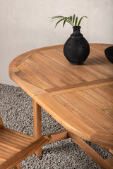 Kenya Outdoor - Esstisch oval - natur/Teak - Outdoor - Esstische (oval) - ALVAHOME