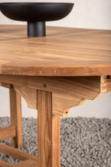 Kenya Outdoor - Esstisch oval - natur/Teak - Outdoor - Esstische (oval) - ALVAHOME