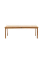 Kenya Outdoor - Esstisch rechteckig - natur/Teak - Outdoor - Esstische (rechteckig) - ALVAHOME