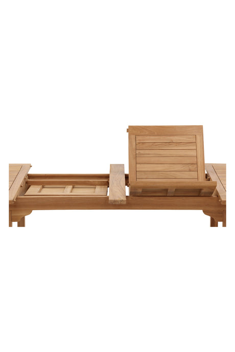 Kenya Outdoor - Esstisch rechteckig - natur/Teak - Outdoor - Esstische (rechteckig) - ALVAHOME