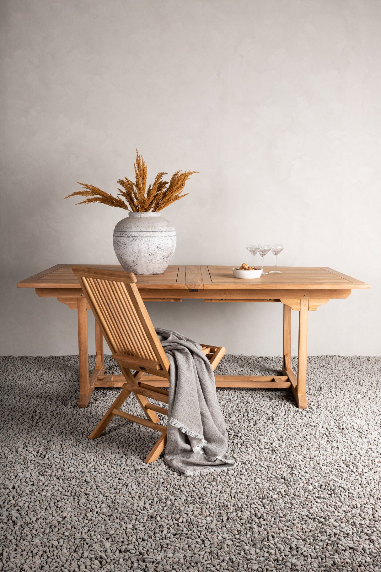 Kenya Outdoor - Esstisch rechteckig - natur/Teak - Outdoor - Esstische (rechteckig) - ALVAHOME
