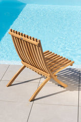 Kenya Outdoor Lounge - Stuhl - natur/Teak - Accent Chair - ALVAHOME