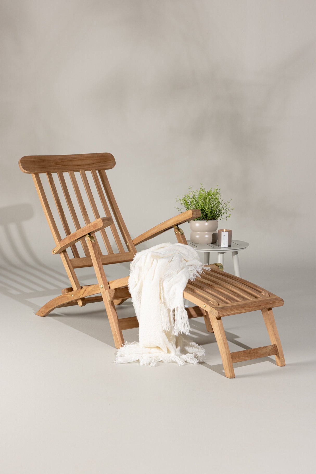 Kenya Outdoor Sun - Lounge - natur/Teak - Outdoor Sun - Lounges - ALVAHOME