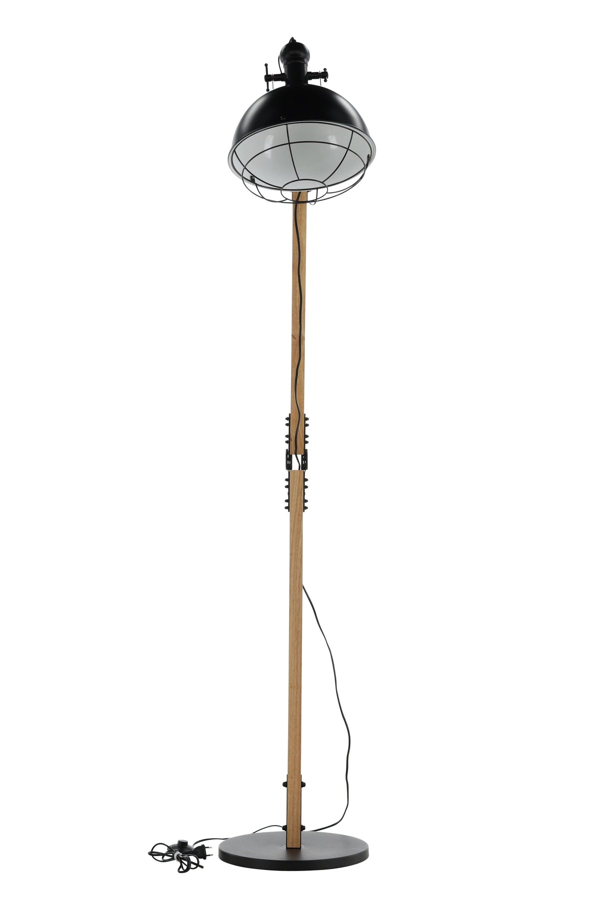 Kick Stehlampe - schwarz/Stahl - Stehlampen - ALVAHOME