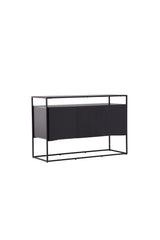 Kingsport Schrank - schwarz/Pappelholz - Schränke - ALVAHOME