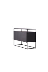 Kingsport Schrank - schwarz/Pappelholz - Schränke - ALVAHOME