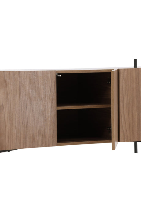 Kingsport Schrank - walnuss/Pappelholz - Schränke - ALVAHOME