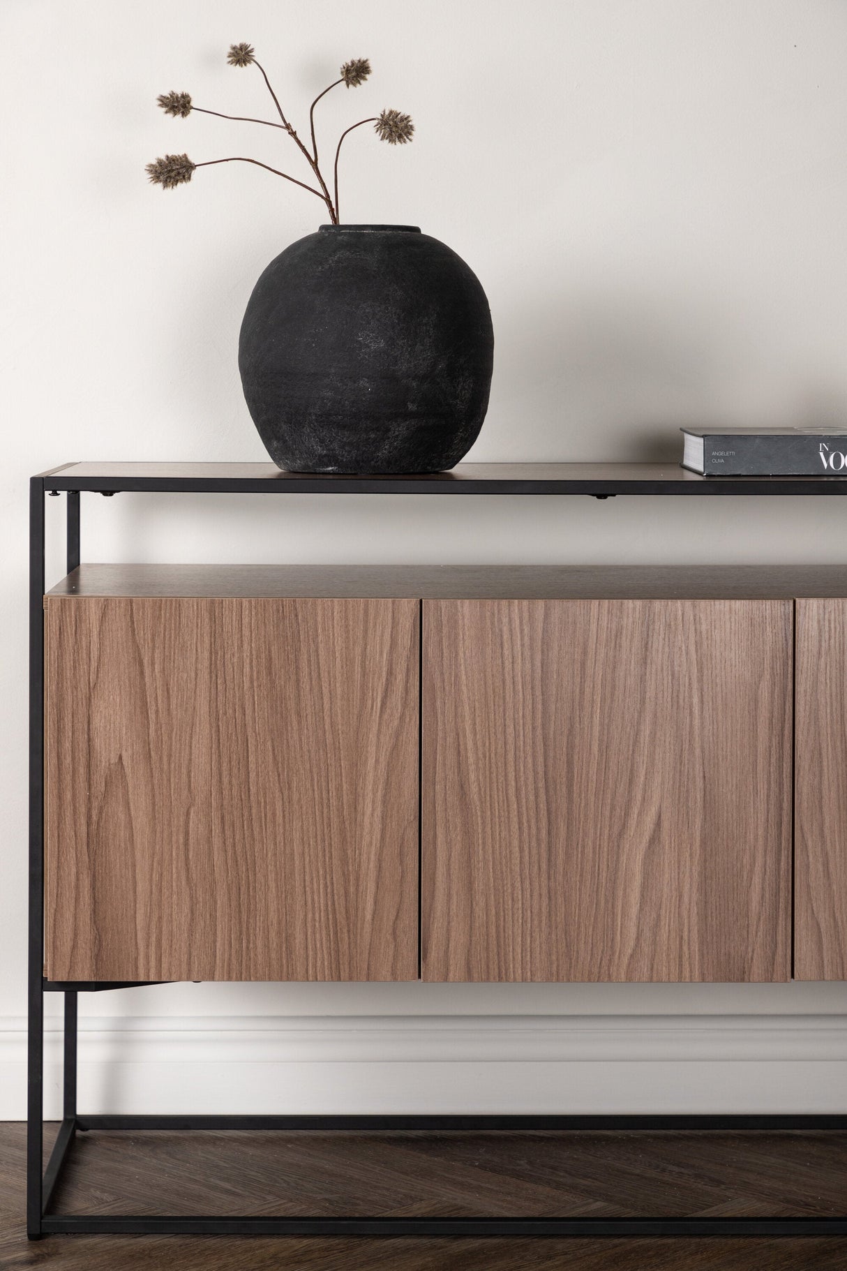 Kingsport Schrank - walnuss/Pappelholz - Schränke - ALVAHOME