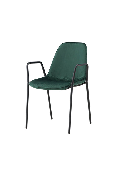 Klädesholmen Esszimmerstuhl - grün/Stahl - Essstühle - ALVAHOME