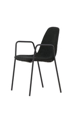 Klädesholmen Esszimmerstuhl - schwarz/Stahl - Essstühle - ALVAHOME