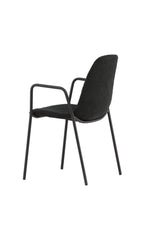 Klädesholmen Esszimmerstuhl - schwarz/Stahl - Essstühle - ALVAHOME