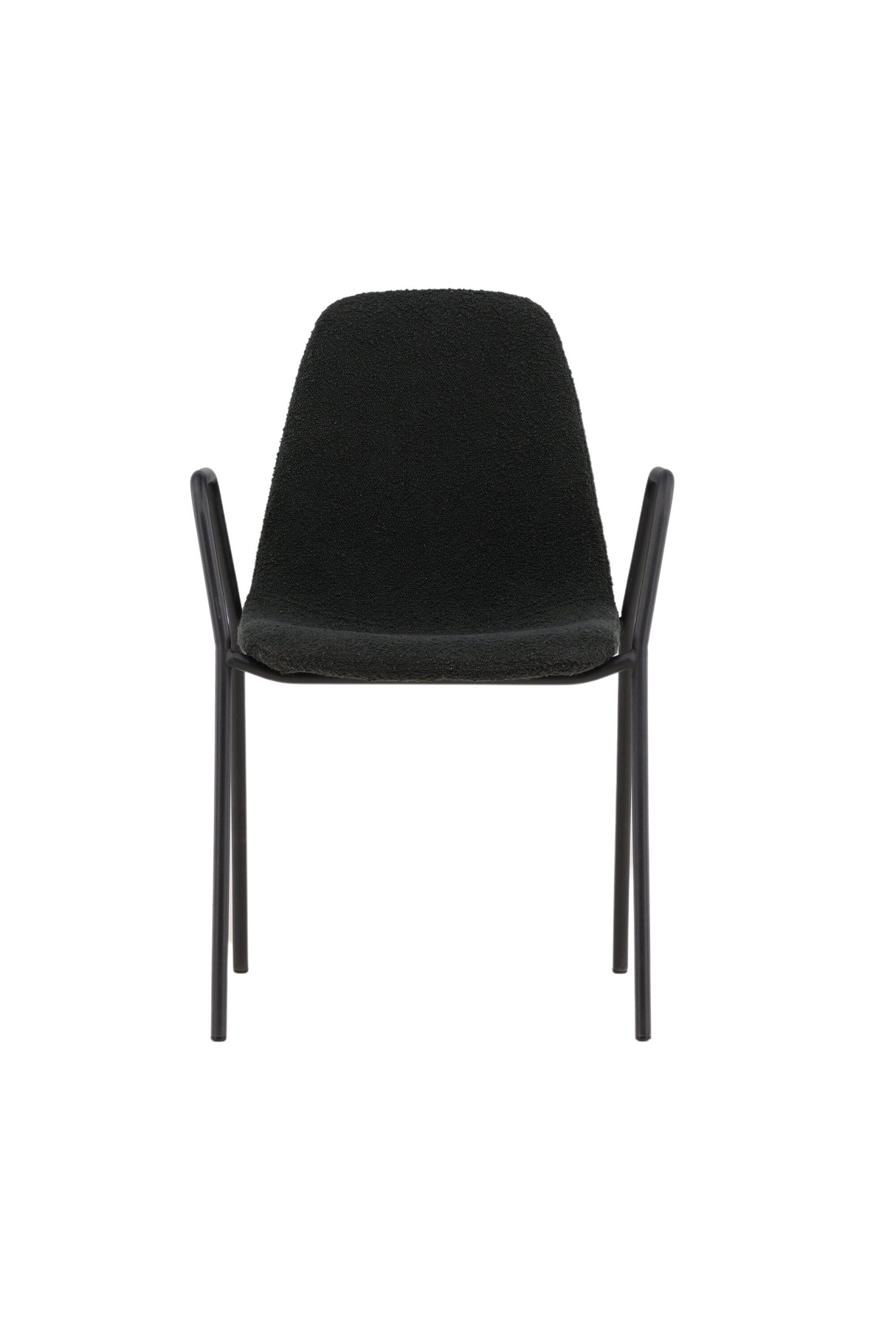 Klädesholmen Esszimmerstuhl - schwarz/Stahl - Essstühle - ALVAHOME