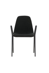 Klädesholmen Esszimmerstuhl - schwarz/Stahl - Essstühle - ALVAHOME