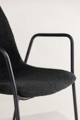 Klädesholmen Esszimmerstuhl - schwarz/Stahl - Essstühle - ALVAHOME