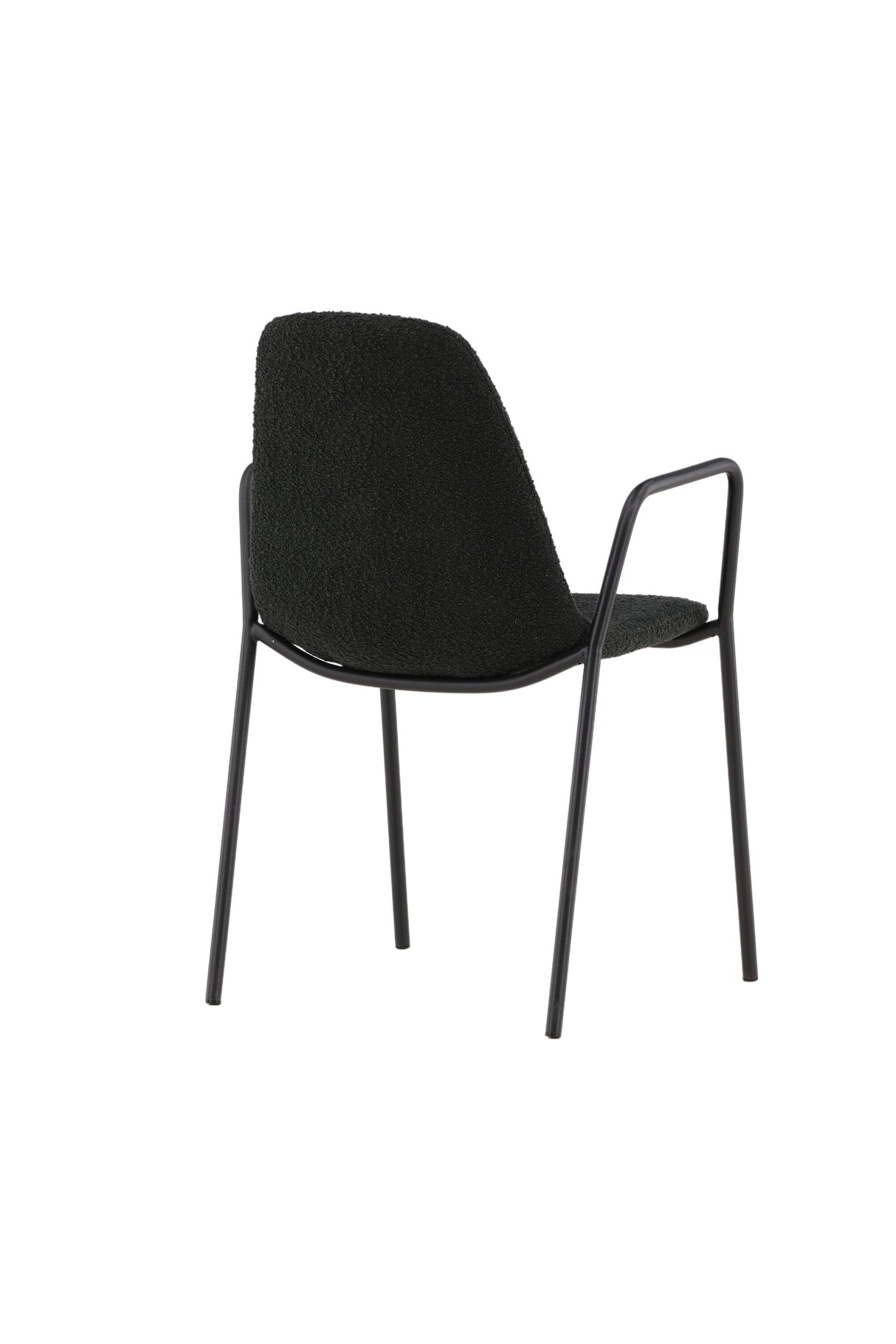 Klädesholmen Esszimmerstuhl - schwarz/Stahl - Essstühle - ALVAHOME