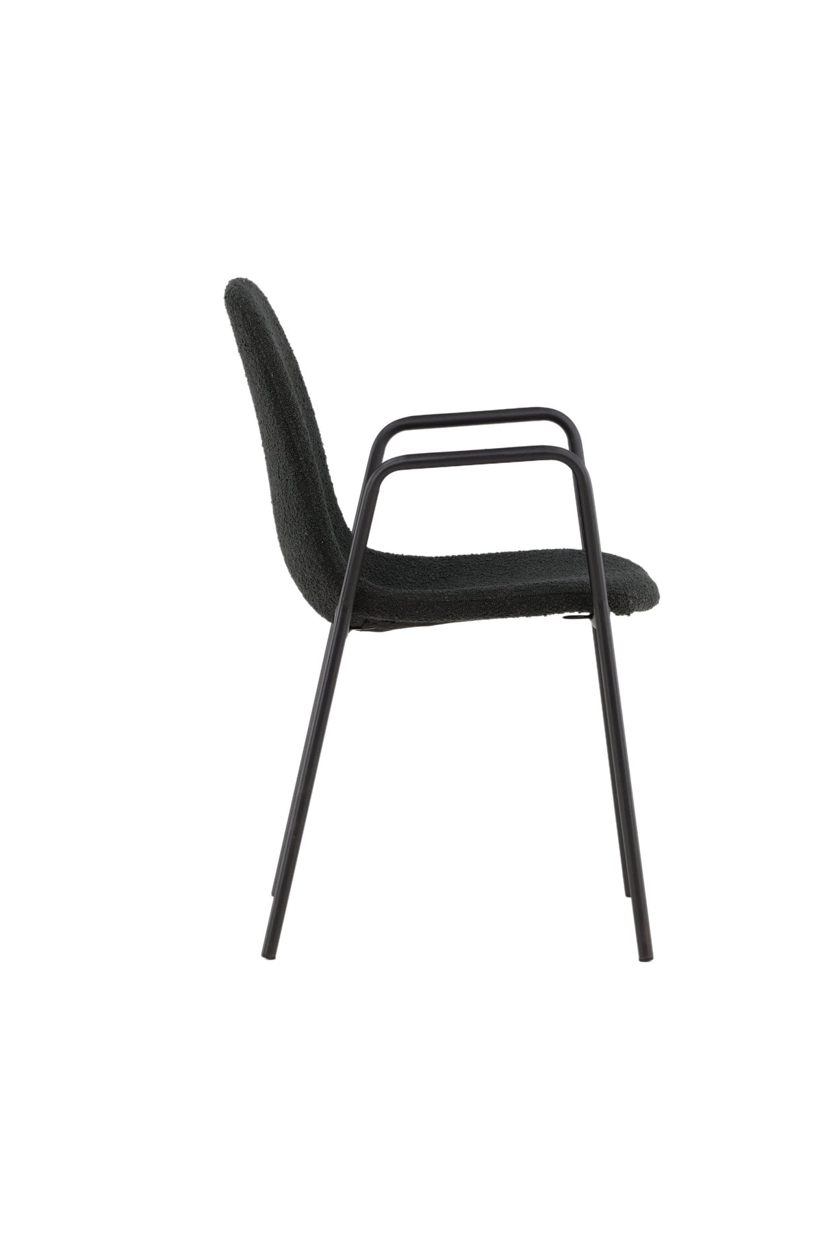 Klädesholmen Esszimmerstuhl - schwarz/Stahl - Essstühle - ALVAHOME