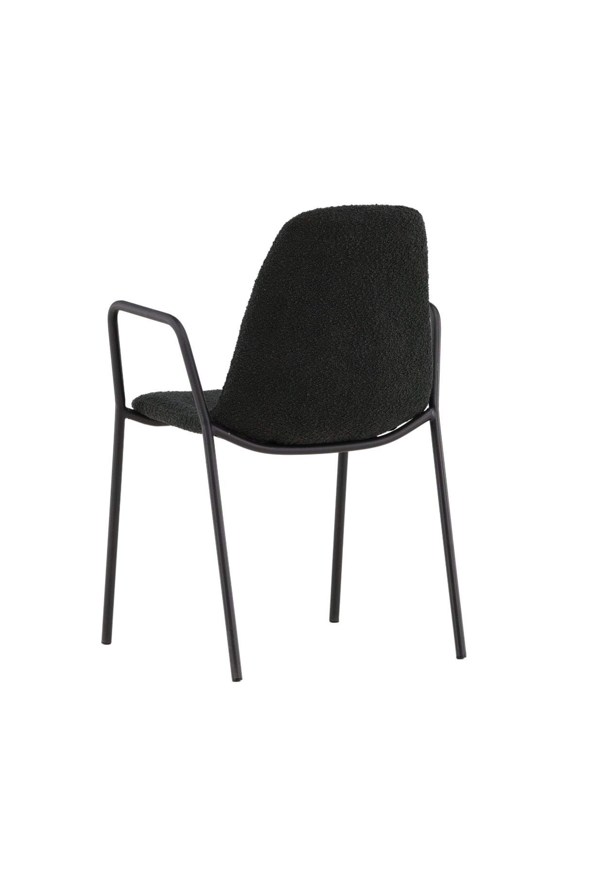 Klädesholmen Esszimmerstuhl - schwarz/Stahl - Essstühle - ALVAHOME