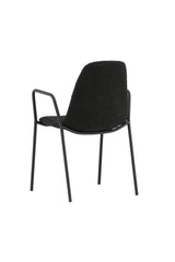 Klädesholmen Esszimmerstuhl - schwarz/Stahl - Essstühle - ALVAHOME