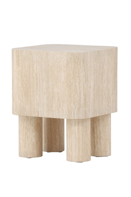 Klirou Beistelltisch - beige/MDF - Beistelltische - ALVAHOME
