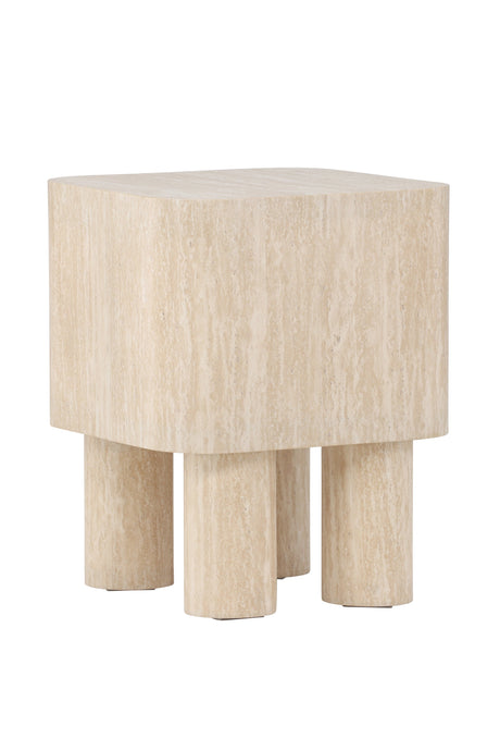 Klirou Beistelltisch - beige/MDF - Beistelltische - ALVAHOME