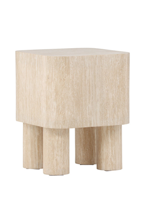 Klirou Beistelltisch - beige/MDF - Beistelltische - ALVAHOME