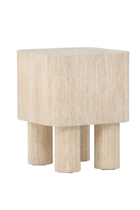 Klirou Beistelltisch - beige/MDF - Beistelltische - ALVAHOME