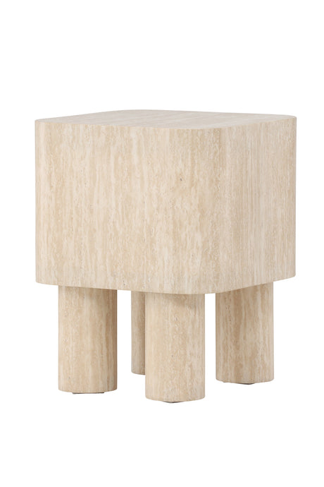 Klirou Beistelltisch - beige/MDF - Beistelltische - ALVAHOME
