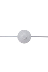 Kona Stehlampe - weiß/Polyester - Leinen - Stehlampen - ALVAHOME