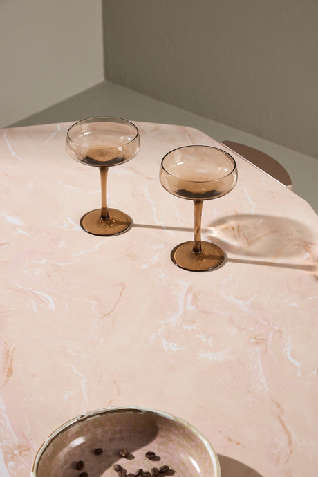 Kres Couchtisch - pink/MDF - Couchtische - ALVAHOME