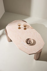 Kres Couchtisch - pink/MDF - Couchtische - ALVAHOME